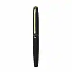 Adalrich Limozen Metal Roller Ballpen Good Pen For Smooth Fine Writing Royal Black Body With Gold Parts Premium Gift Box German Schmidt Refill Click Off Cap