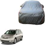 Love Me Grey Fiat Siena Car Body Cover with Mirror Pockets