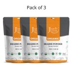 Just Jaivik Organic Brahmi Powder 100 g (Pack of 3)