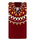 Bhai Cover Oneplus 2 Rangoli Design Pattern Frame Mobile Back Case Cover