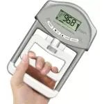 MBUYS MALL Digital Dynamometer Hand Grip Measurement Meter Hand Grip/Fitness Grip (Grey)