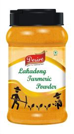 Desire Lakadong Turmeric Powder 450 Gram | High Curcumin Content Haldi Powder | Immunity Booster