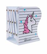 SIMXEN Bookends Metal Book Ends for Heavy Book Holder Heavy Duty Bookends Non-Skid Bookcase Desktop