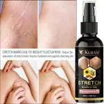 Kuraiy New Natural Actives Stretch Marks Removal Cream Oil for Women in During After Pregnancy No Paraben No Sulphate No Added Colors or Fragrance No Mineral Oil Cellulite Remover Massage Slimming Oil Remove