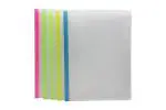 Keny Strip File | Stick / Patti File | Best for A4 Size | Thick Transparent File | Transparent - Pack of 12 (30-888A Transparent)
