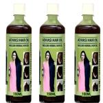 GCUTAdivasi Herbal Hair Oil Ayurvedic Medicinal oil for dandruff treatment herbal hair Oil (Pack Of-3)150ml