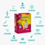 Absorbia Baby Diaper Pants Premium, Large Jumbo (64 pieces)