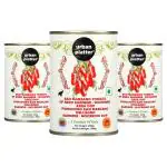 Urban Platter San Marzano Whole Peeled Tomatoes in Tomato Juice, 400g [Pack of 3, Drained Wt 260g]