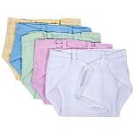 Chinmay Kids Multicolor Baby Premium Cotton Nappies Washable Reusable (0 M+ ) Set of 5