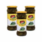 ENTREE Jalapeno Slices Small Jar (Pack of 3) (370ml)