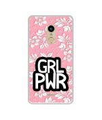 Casotec Girl Power Art Design Printed Silicon Soft TPU Back Case Cover for Lyf Water 7