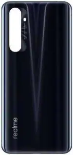 PURPLESAVVY Black Glass Back Panel For Realme X50 Pro