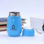 DP FASHION Cute Penguin Thermos Water Bottle Leak Proof Steel Vacuum Cup Flask for Kids, Feed The Children Special
