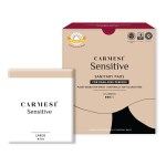 Carmesi Sensitive - Sanitary Pads for Rash-Free Periods (10 Large)