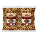 Ghotaram Organic Sing Bhujia Namkeen | Besan Coated Peanuts | Crunchy & Spicy Singh Bhujia | Kadalai mavu monkey nuts | Fried in Cold Pressed Groundnut Oil Nut Cracker-900g*2Pack