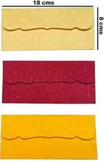 SEJASCOLLECTIONS Shagun Envelope Envelopes (Pack of 50 Multicolor)