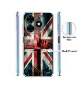 Casotec London Flag wallpaper Design Printed Silicon Soft TPU Back Case Cover for Tecno Spark Go (2024)