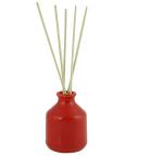 RTWARE Ceramic Aroma Pot Reed Diffuser for Fragrace Set of 1 (Red)