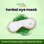 Nature Sure Herbal Eye Mask for Digital Eye Strain in Students and Teens - 1 Pack