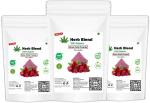 Herb Blend Paraben Free and Natural Rose Pitals Powder for Anti-acne and Skin Toning - 300 g (pack of 3)
