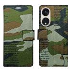 A D Enterprises Army Flip Cover for Oppo Reno 8T 5G | Magnetic Case | Shock Absorbent | Flip Cover Oppo Reno 8T 5G