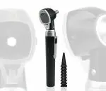MCP OT-10 S Otoscope - Ear Scope with Light, Fiber Optic Otoscope, Lightweight Pocket Diagnostic Ear Checker Kit for Nurse,Kids,Adults (Black) Incomplete