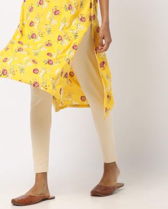 ankle length leggings with kurti