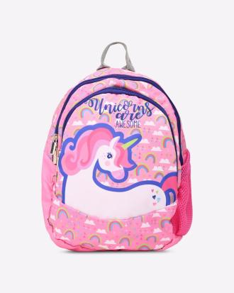 Unicorn Print Backpack with Adjustable Straps