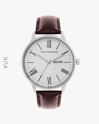 FCL25-D Analogue Wrist Watch with Leather Strap