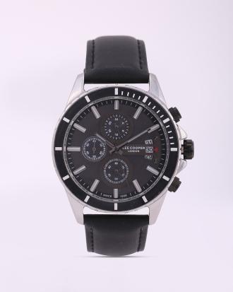 LC07530.351 Multifunction Watch with Leather Strap