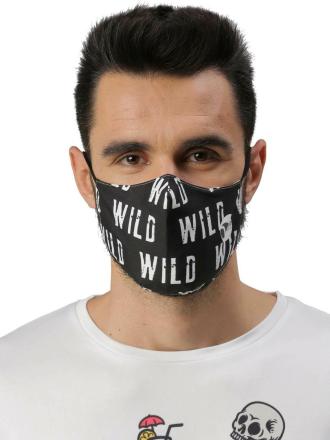 Vibe Mens Reuseable Anti Pollution,Anti Dust Printed Mask(Pack of 5)