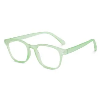 CREATURE Spectacles Frame | Peyush Bansal Glasses | Lightweight Specs With Zero Power|Medium (SUN-095-GRN) (GREEN)