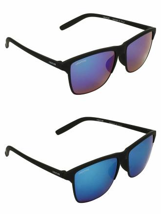 Creature Multicolored & Blue Sunglasses Combo with UV Protection (DOIT-003-004)