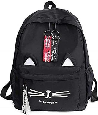Mittal Traders Black PU School Bags 10 L