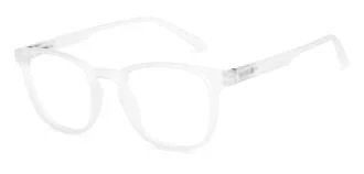 CREATURE Spectacles Frame | Peyush Bansal Glasses | Lightweight Specs With Zero Power|Medium (SUN-095-WHT) (WHITE)