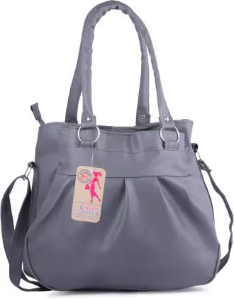 Ritupal Collection Women Grey Pu Hand-Held Bag