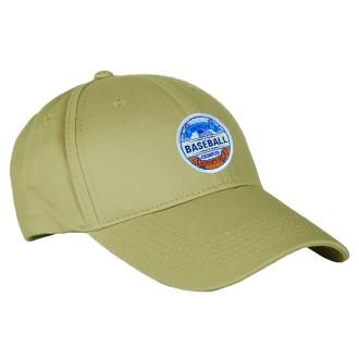 CRUMPLED Unisex Cotton Baseball Sports Caps with Adjustable Snapback Buckle (Free Size, Beige)