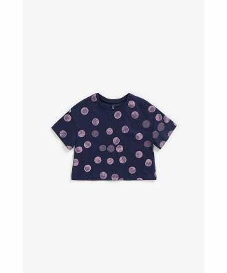 Mothercare Girls Multicolor Cotton Printed T-shirt