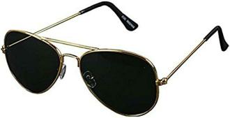 ELEGANTE Aviator Black Sunglasses For Men