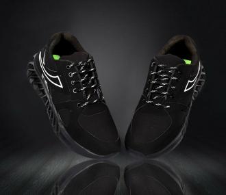 Webok Black Casual Sneakers for Men