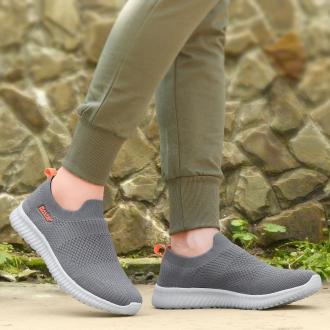 Axter Grey Casual Shoes for Men