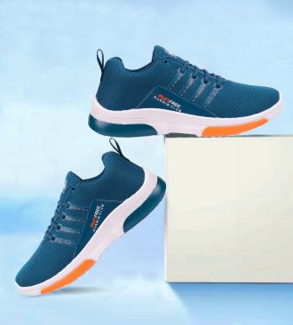 Axter Blue Sports Shoes For Men
