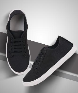 Axter Black Casual Shoes For Women