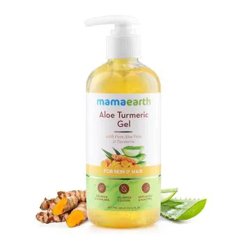 Mamaearth Aloe Turmeric Gel For Skin & Hair 300 ml