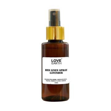 Love Earth Bed Linen Spray with Lavender & Tea Tree Oil 100 ml