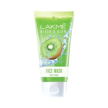 Lakme Blush and Glow Kiwi Freshness Gel Face Wash with Kiwi Extracts 100 gm