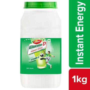 Dabur Glucose D 1 kg (with Free Red Paste)