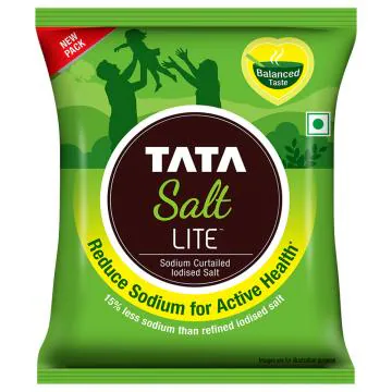 Tata Lite Sodium Curtailed Iodised Salt 1 kg