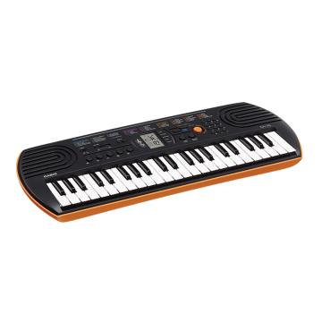 Casio SA-76 44 Keys Music Mini Keyboards, Orange Base