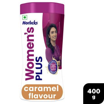 Women's Horlicks Plus Caramel Drink Mix 400 g
